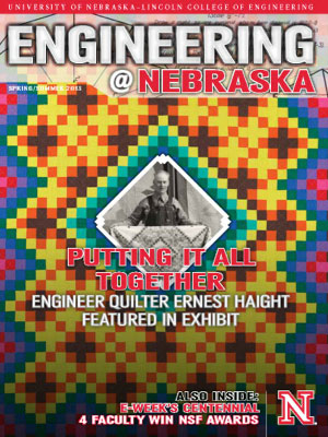Engineering @ Nebraska Cover Image: 2013 Spring Edition
