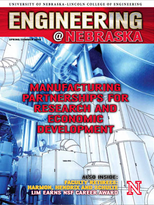 Engineering @ Nebraska Cover Image: 2014 Spring/Summer Edition