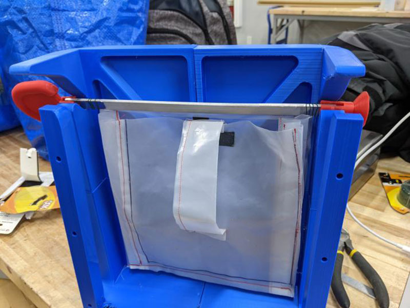 The NASA MicroG NExT Sample Bag Dispenser
