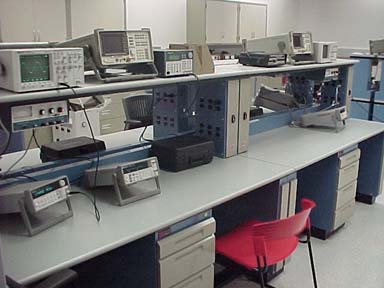 Typical workstation area