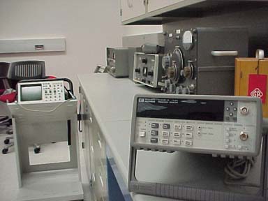 Digital equiment specialized for communications is used in this lab
