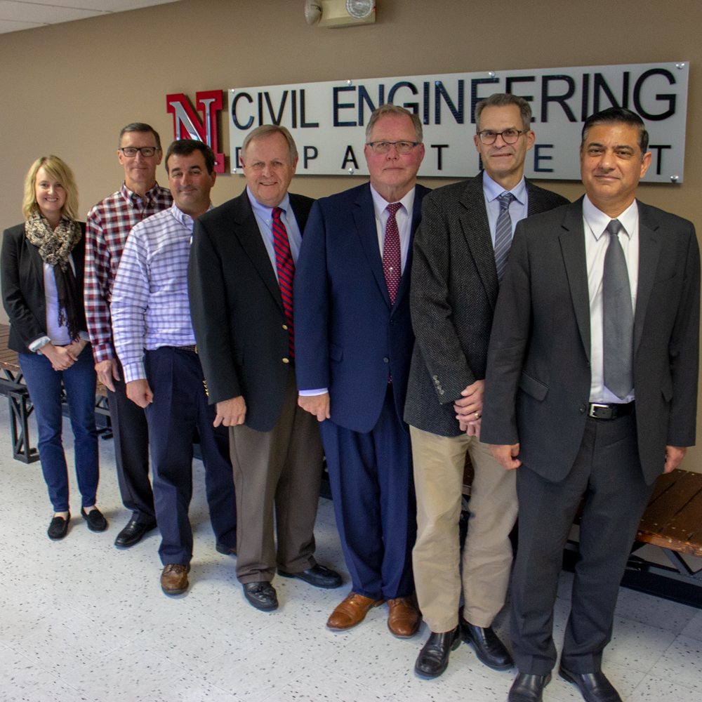 UNL Civil Engineering Advisory Board at the October 2018 meeting