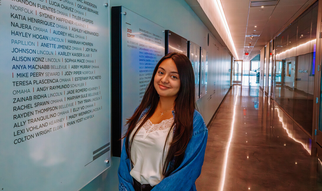 Estefany Puc Nieto is a first-generation college student and computer science major