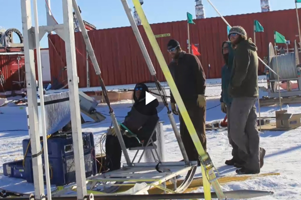 Weather Channel video highlights drill used by WISSARD and SCINI projects in Antarctica.