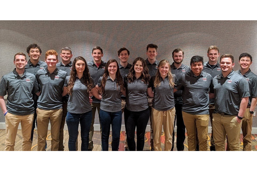 The Nebraska student chapter was chosen the 2019 Mechanical Contractors Association of America (MCAA) Student Chapter of the Year. 