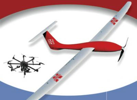 Image of NU unmanned aircraft for NU-AIRE