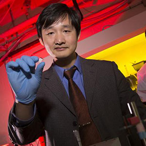 Jinsong Huang, professor of mechanical and materials engineering.