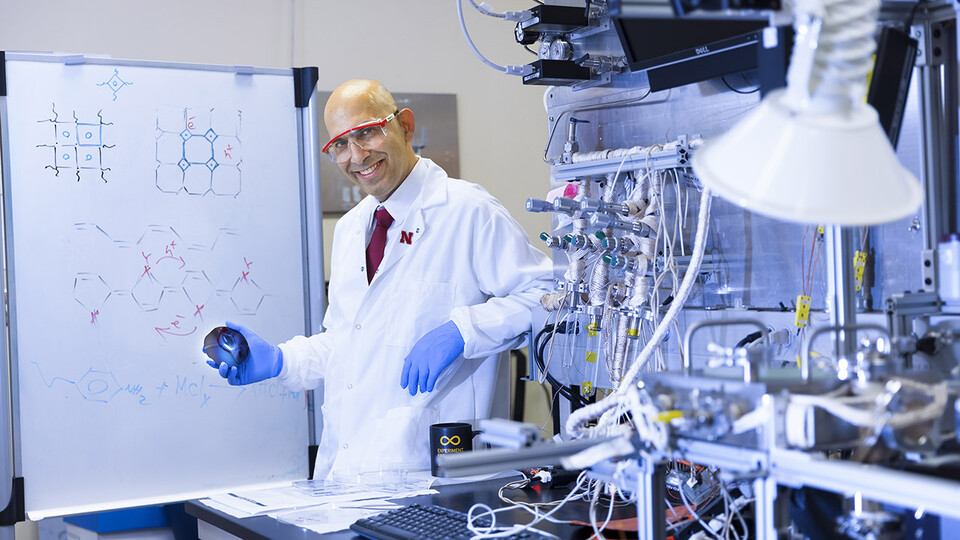 Siamak Nejati, assistant professor of chemical and biomolecular engineering at Nebraska, has received a five-year, $593,240 Faculty Early Career Development Program grant from the National Science Foundation to build on his previous research on molecular structures.