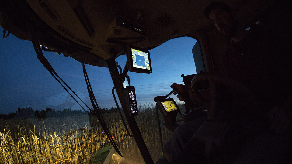Husker faculty members are leading a project to create a national framework for ag data. (Craig Chandler / University Communication and Marketing)