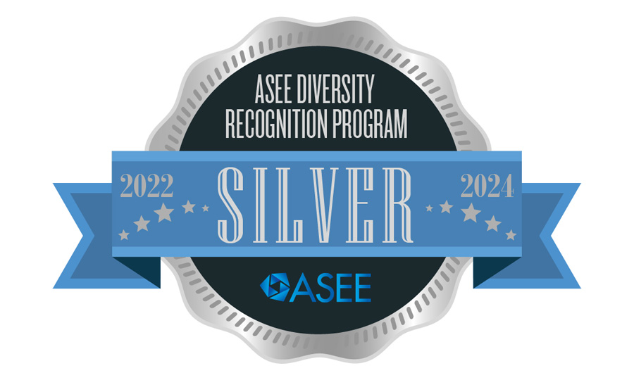 The University of Nebraska-Lincoln College of Engineering is among the first group of institutions across the United States to achieve Silver Award status within the American Society for Engineering Education Diversity Recognition Program.