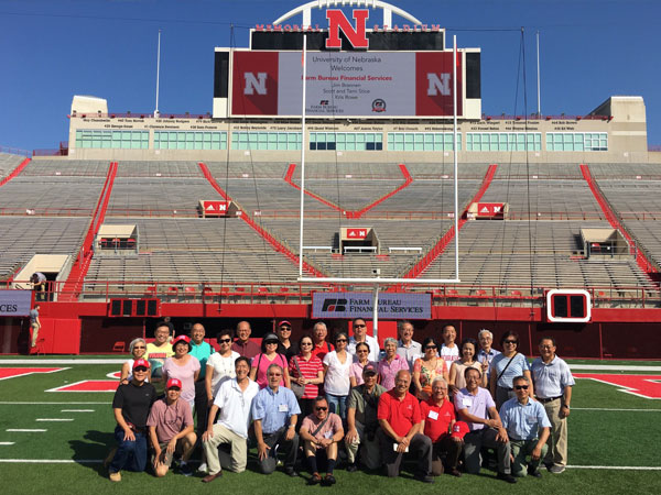 Homecoming 2017 welcomed back nearly 40 alumni during the College of Engineering Asian Alumni Reunion. They took in all the sights and sounds of campus including Memorial Stadium.