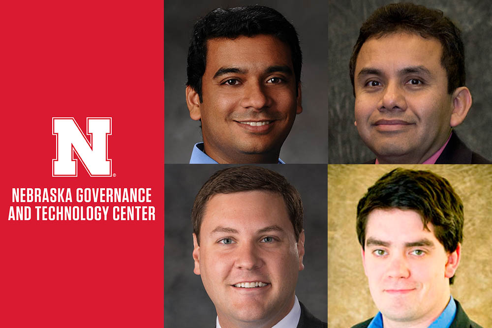 Srivatsan Kidambi, Francisco Munoz-Arriola, Michael Sealy and Cody Stolle are among the inaugural cohort of NGTC Faculty Fellows.