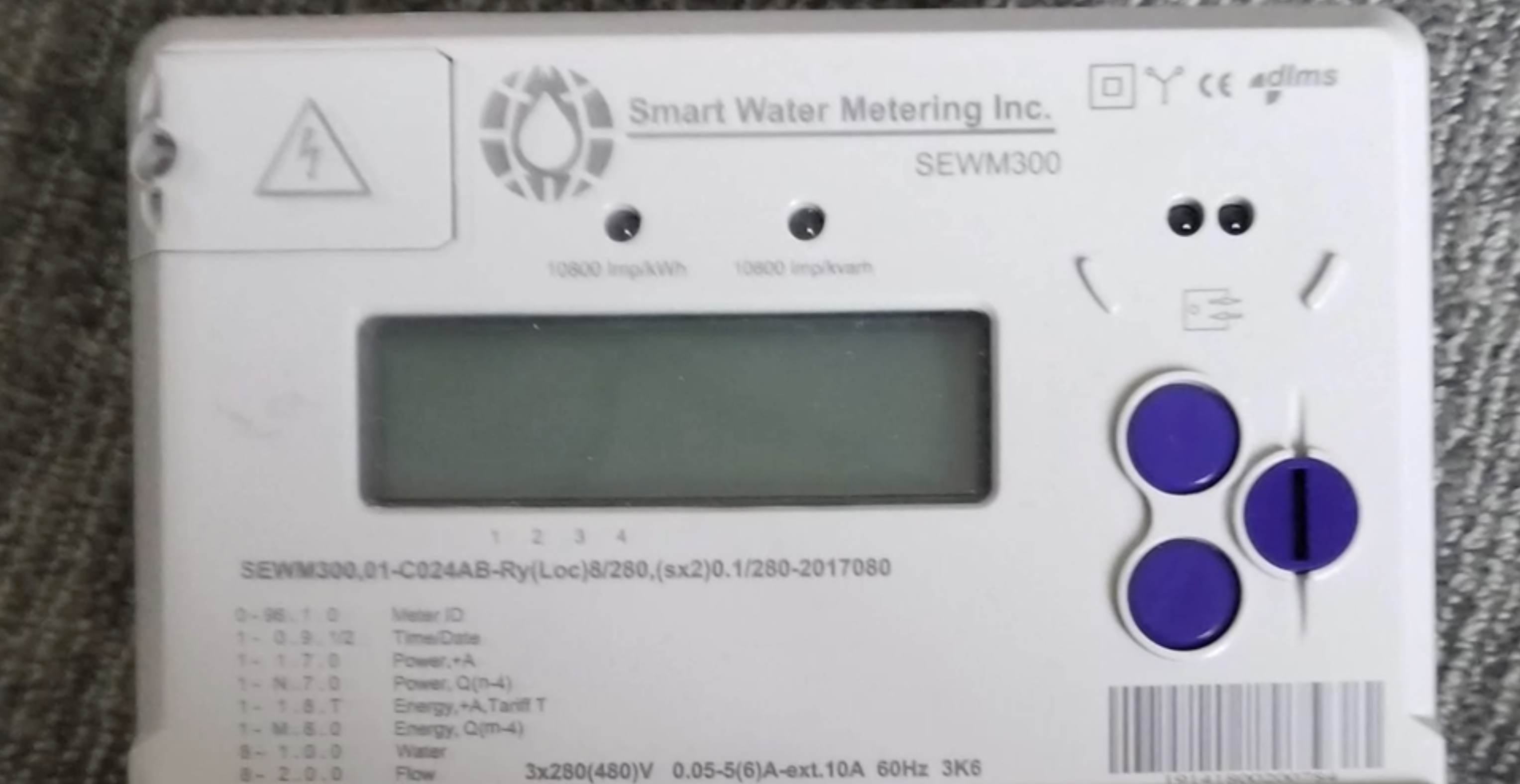 A Smart Water Metering device will allow farmers to retrieve, store and visualize water pump energy measurements without relying on cellular connections.
