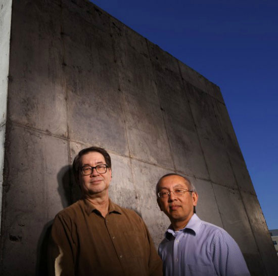 Nebraska Engineering professors Christopher Tuan and Lim Nguyen