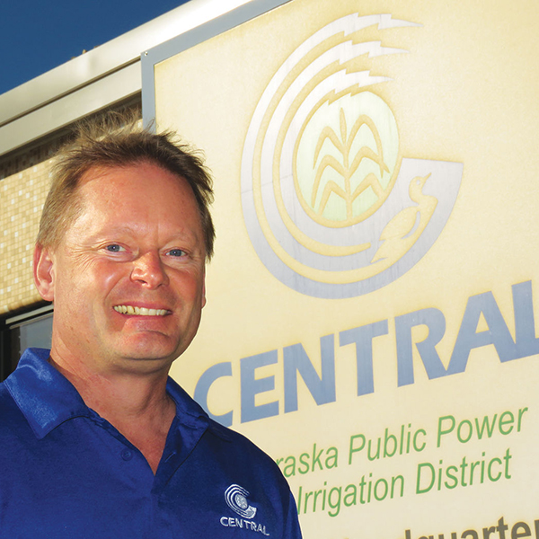 Central Nebraska Public Power and Irrigation District Gothenburg Division Manager Devin Brundage was approved Friday morning as the district’s new general manager. He is the ninth general manager in CNPPID’s history since 1935. He will succeed Don Kraus, who has served in that role since 1992. (Photo by Lori Potter / Kearney Hub)