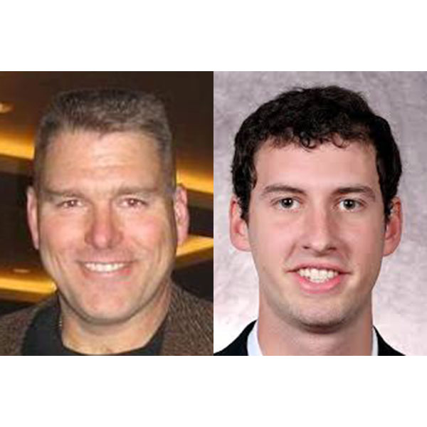 Construction management alumni Mark Behning (left) and Alex Henery have been chosen to be part of the 2019 induction class for the Nebraska Football Hall of Fame.