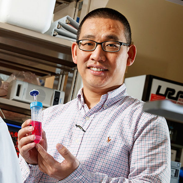 Yuguo "Leo" Lei, assistant professor of chemical and biomolecular engineering.