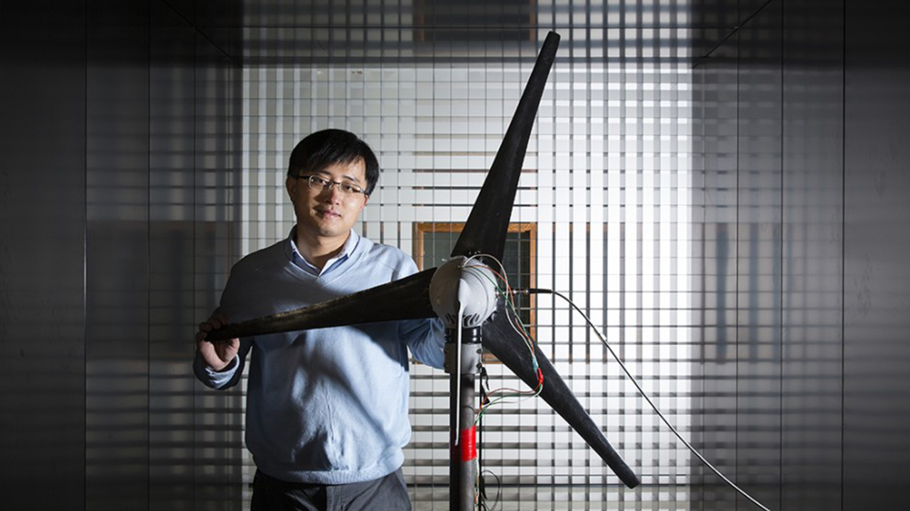 Wei Qiao, professor and graduate chair of electrical and computer engineering. 