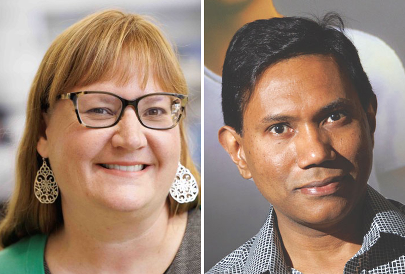 Shannon Bartelt-Hunt and M.R. Hasan were among the featured presenters during Nebraska Research Days, Nov. 6-10.
