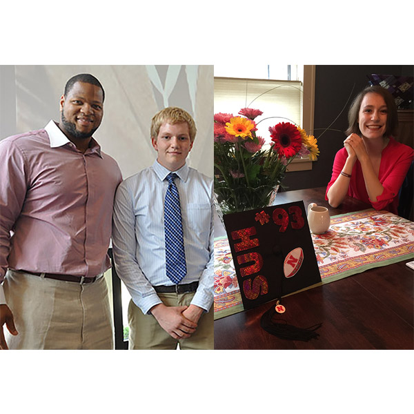 NFL star Ndamukong Suh, a former Husker football player and a Nebraska Engineering construction management alumnus, has helped recent graduates Matt Stier and Brynne Schwabauer with not only a scholarship but also a mentoring relationship.