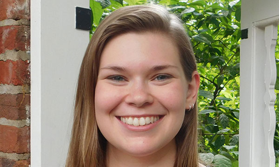 Meredith Sutton, doctoral student in environmental engineering.