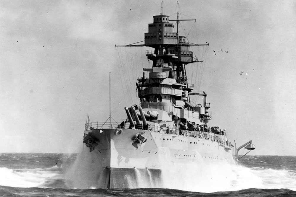 The USS Arizona was one of four battleships sunk during the Dec. 7, 1941 attacks on Pearl Harbor, Hawaii.
