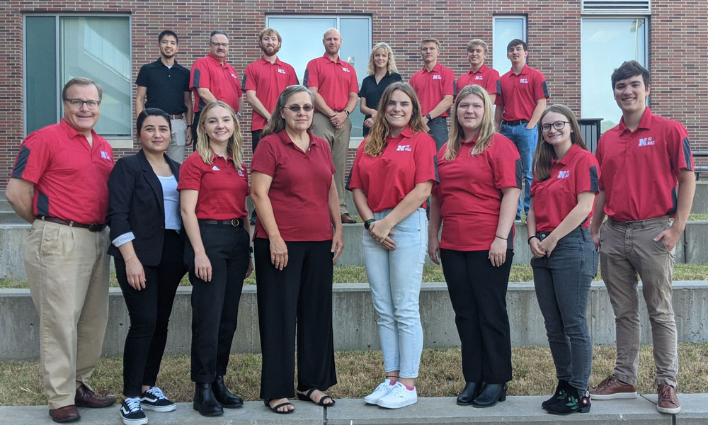 A picture of students and faculty that are part of the Partners in Pollution Prevention program at the University of Nebraska-Lincoln