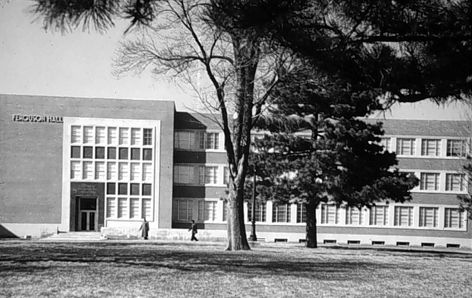 Ferguson Hall building from around 1950