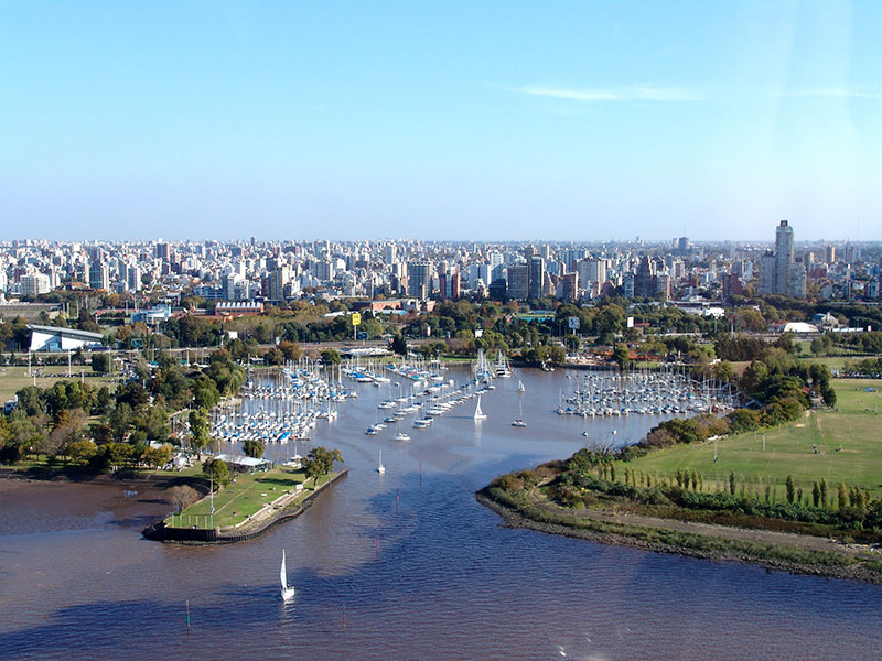 Buenos Aires, Argentina skyline.
