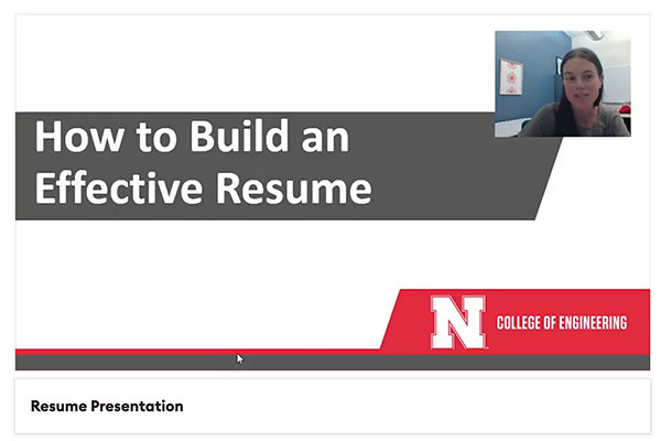 Link to video of how to build an effective resume