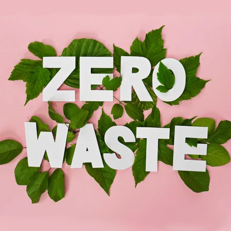 Sign that says Zero Waste