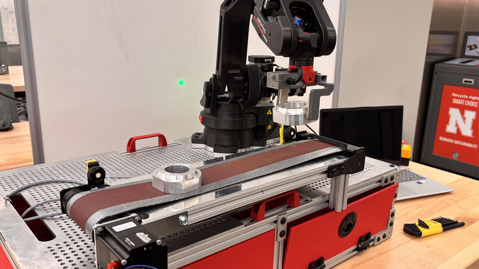 Conveyor System for Portable Industrial Robot (Astorino) Senior Design Showcase Project Image
