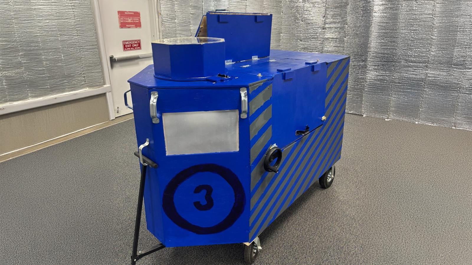 Ion Wind Rotor Start Kart and Paper Circuits Droid Senior Design Showcase Project Image