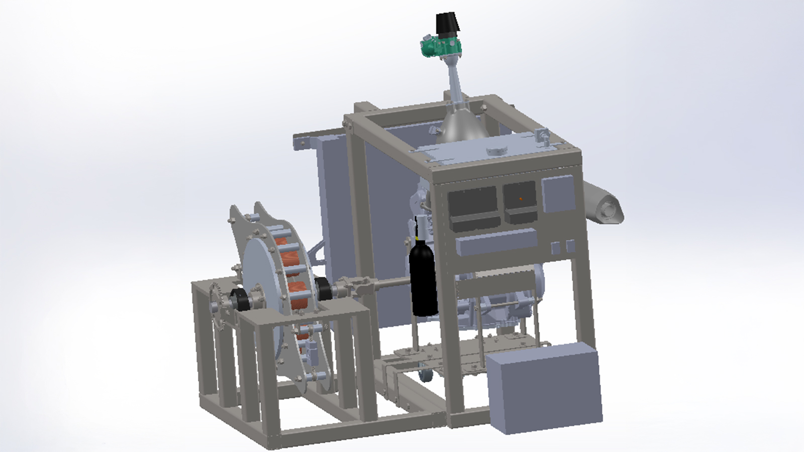 Eddy Current Engine Dyno Senior Design Showcase Project Image