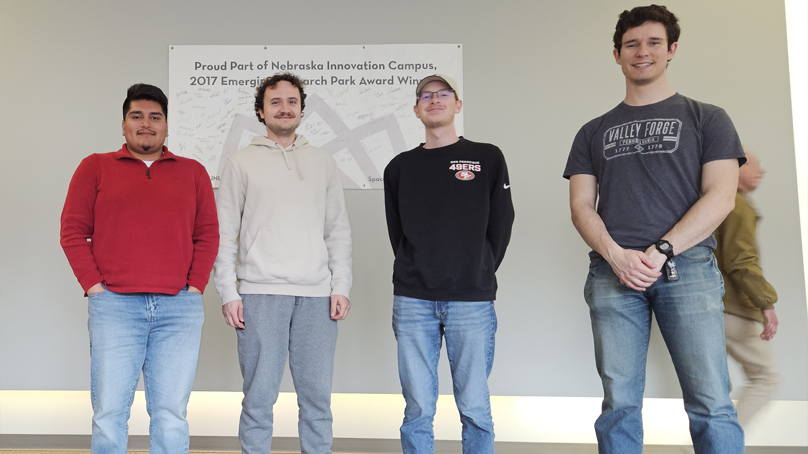 Interactive Baseball and Tennis Simulator Senior Design Showcase Team Image