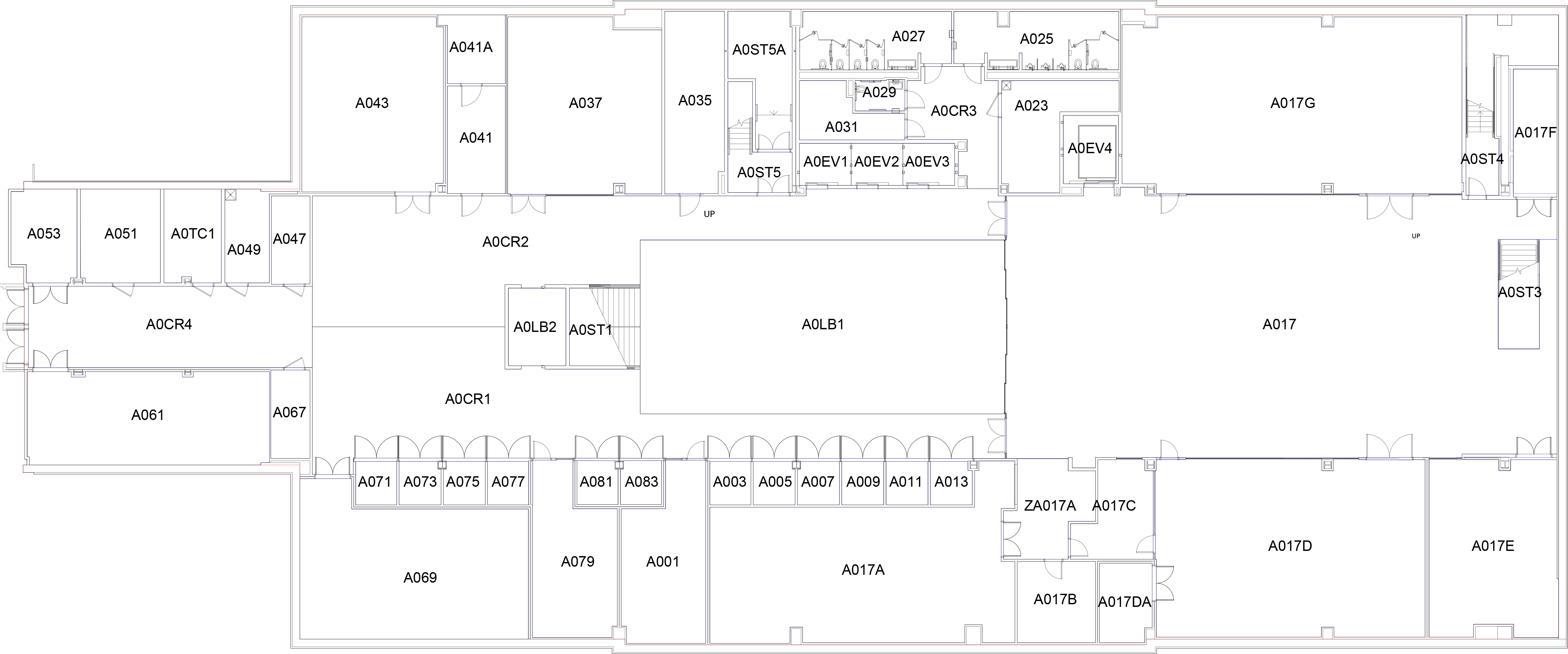 Kiewit Hall Lower Level