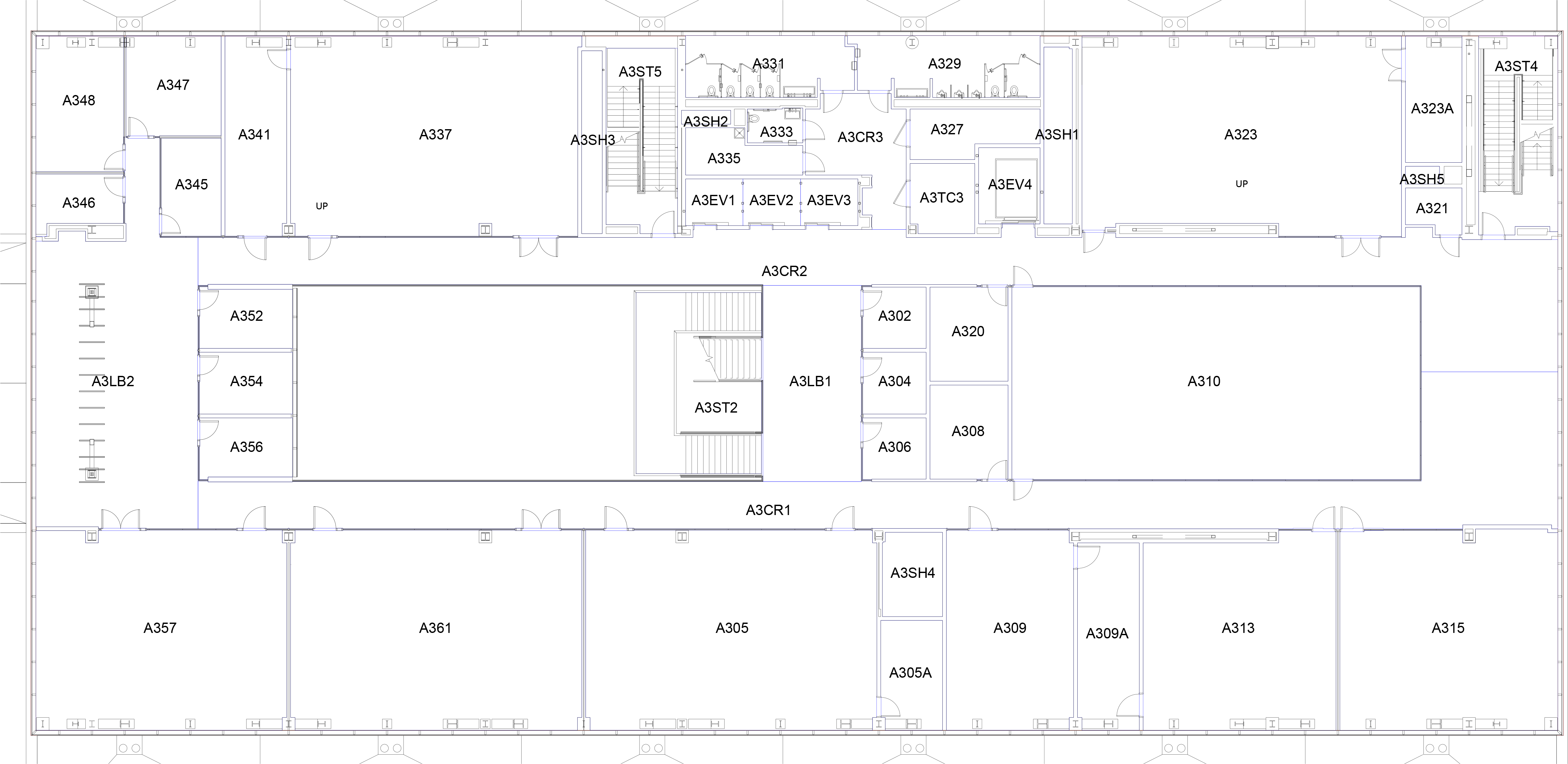 Kiewit Hall Third Floor