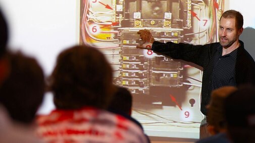 TeacherInFrontOfClass