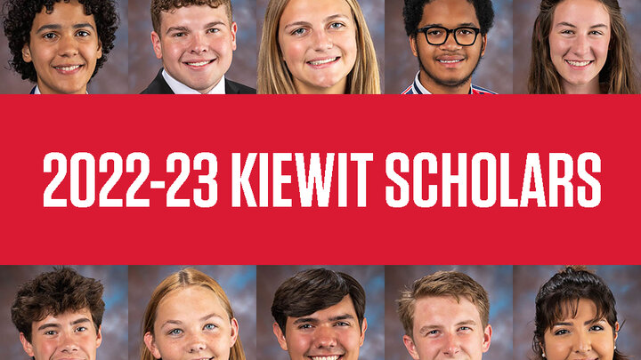 Ten first-year students have been chosen to the second cohort of the Kiewit Scholars Program at the University of Nebraska-Lincoln College of Engineering.