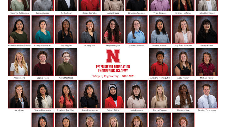 Forty first-year students have been chosen to the inaugural cohort of the Peter Kiewit Foundation Engineering Academy.