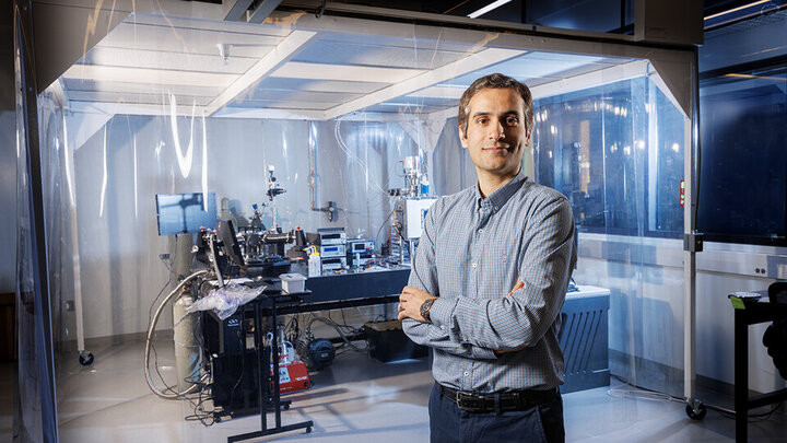 Mohammad Ghashami, assistant professor in mechanical and materials engineering.
