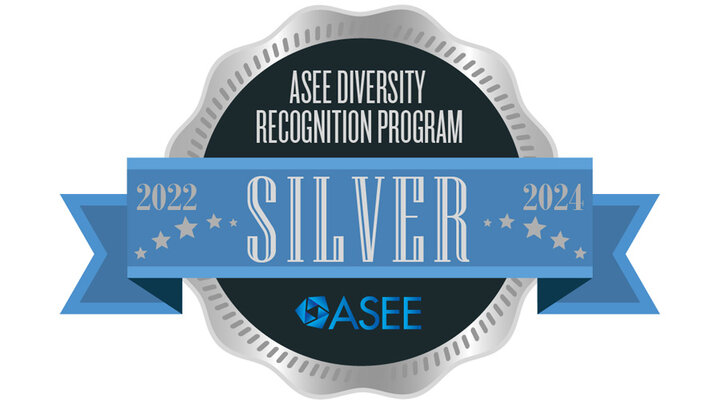 Silver Award status within the American Society for Engineering Education Diversity Recognition Program