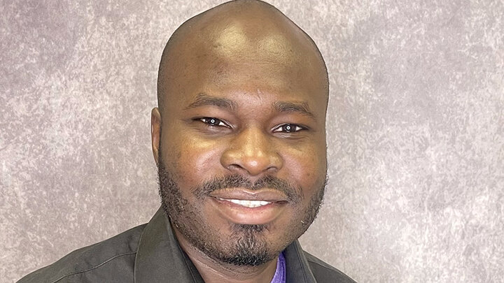 Oghenetega Allen Obewhere, doctoral student in chemical engineering