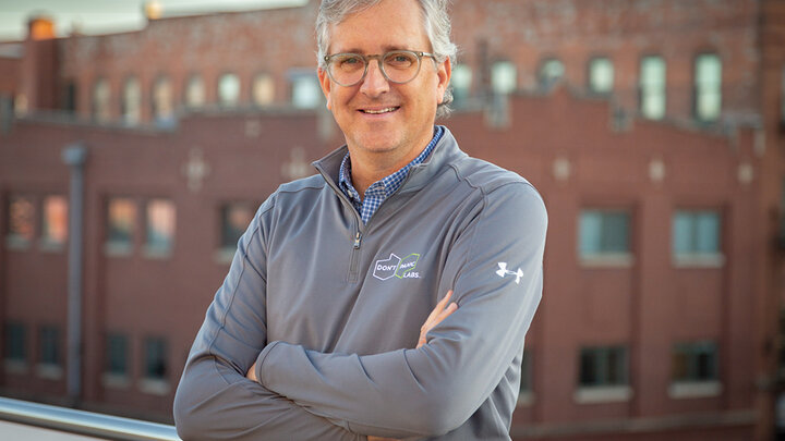 Doug Durham, CEO and co-founder of Don't Panic Labs and a 1988 electrical engineering graduate.