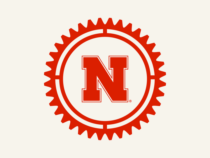 Red "N" logo inside a circular gear design, on a cream background.