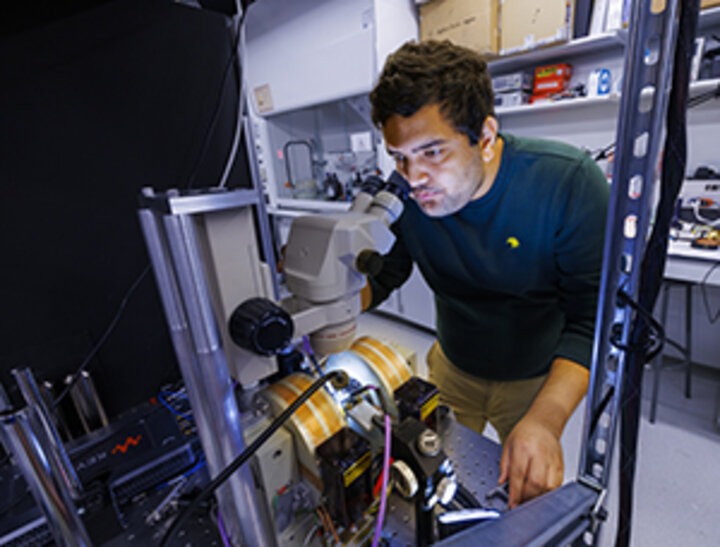 Rupak Timalsina, doctoral student in materials engineering