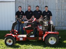 The Nebraska team took second overall at the 2021 ASABE International Quarter-Scale Tractor Student Design Competition in Peoria, Illinois.