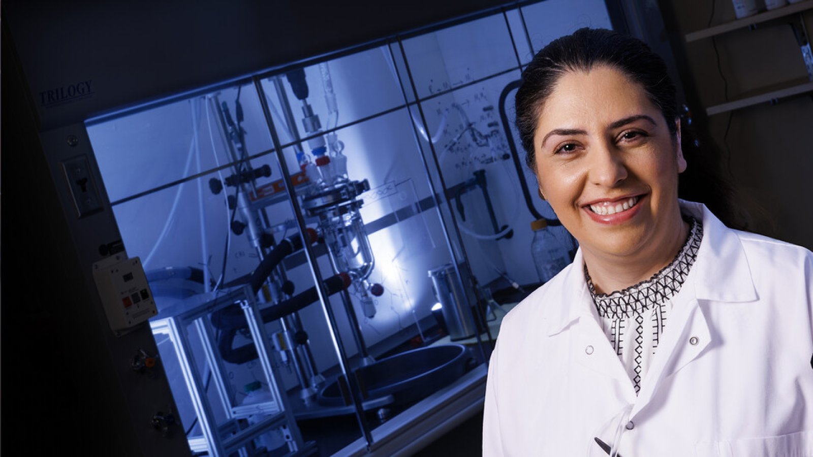 Mona Bavarian, assistant professor of chemical and biomolecular engineering at Nebraska, has received a $576,802 grant from the National Science Foundation’s Faculty Early Career Development Program to develop an advanced manufacturing platform for polymer coatings. (Craig Chandler / University Communication and Marketing)