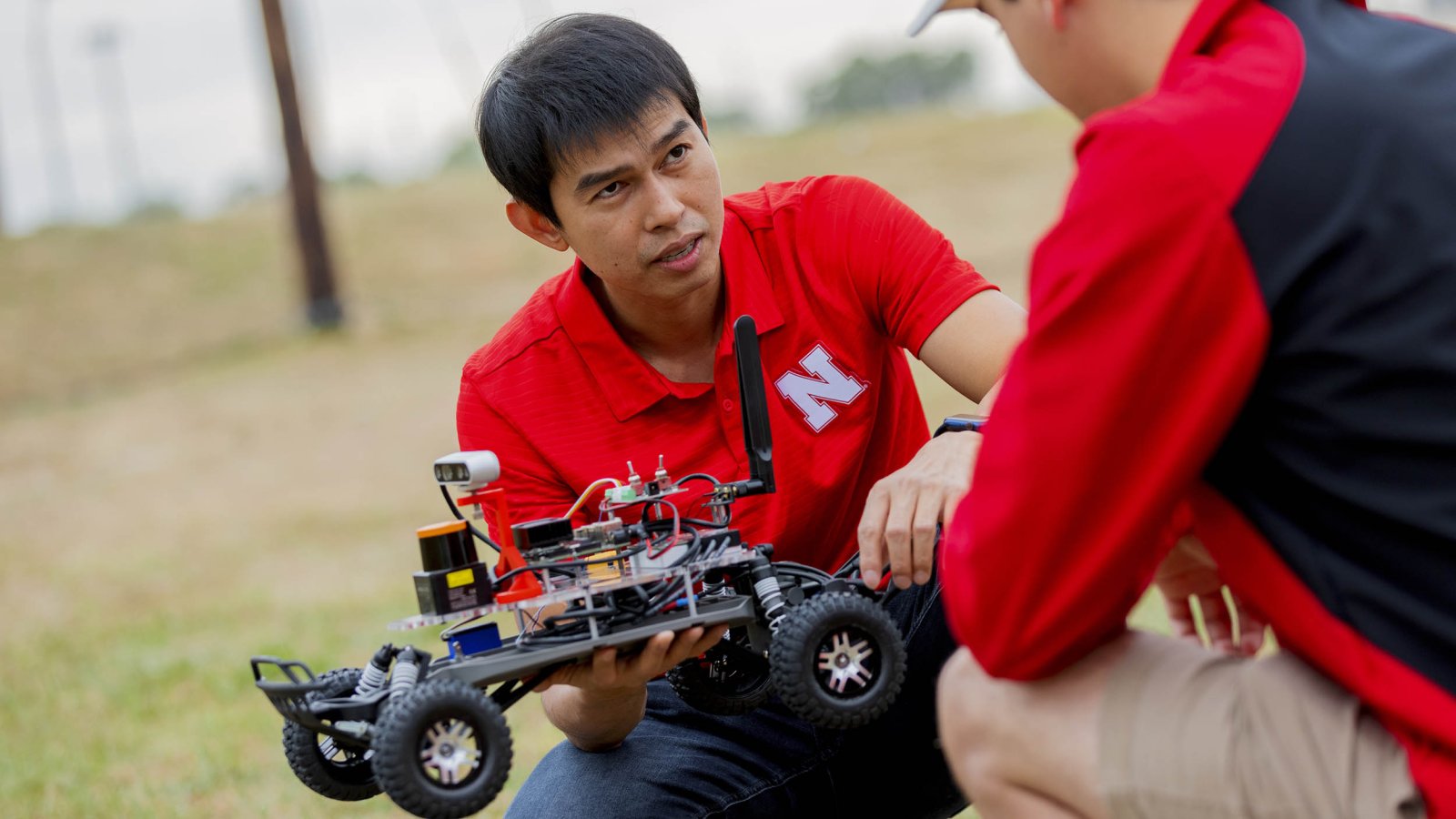 Dung Hoang Tran is developing a verification tool that will make autonomous vehicles safer and smarter. (Craig Chandler / University Communication and Marketing)